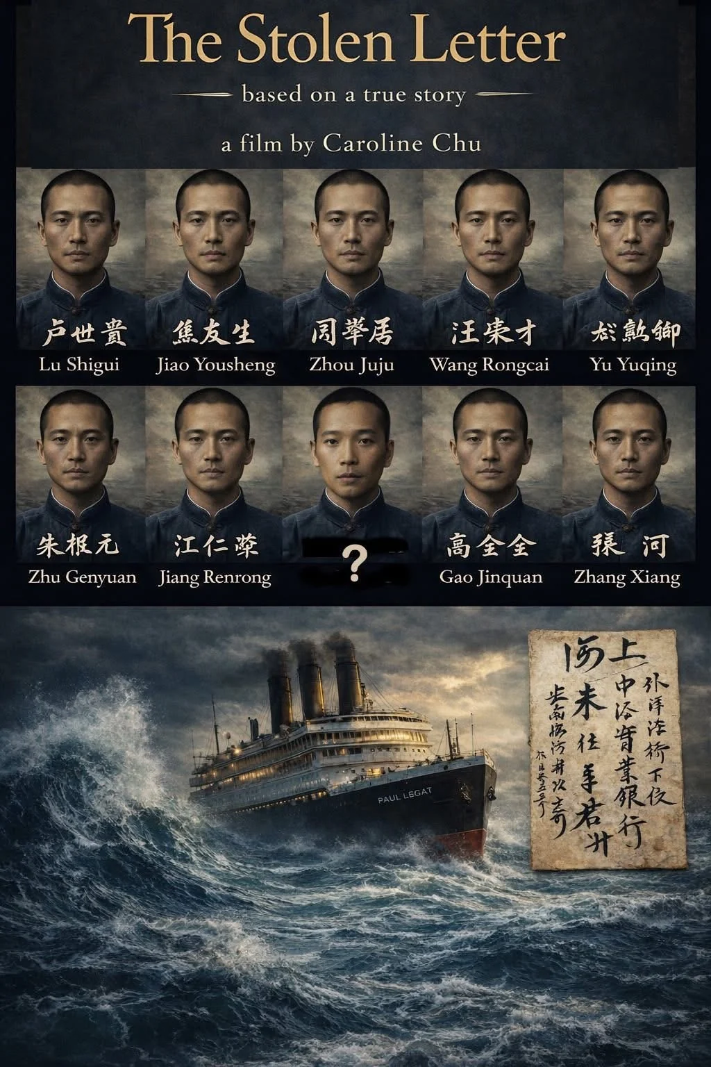 Film poster:  La Lettre Volée